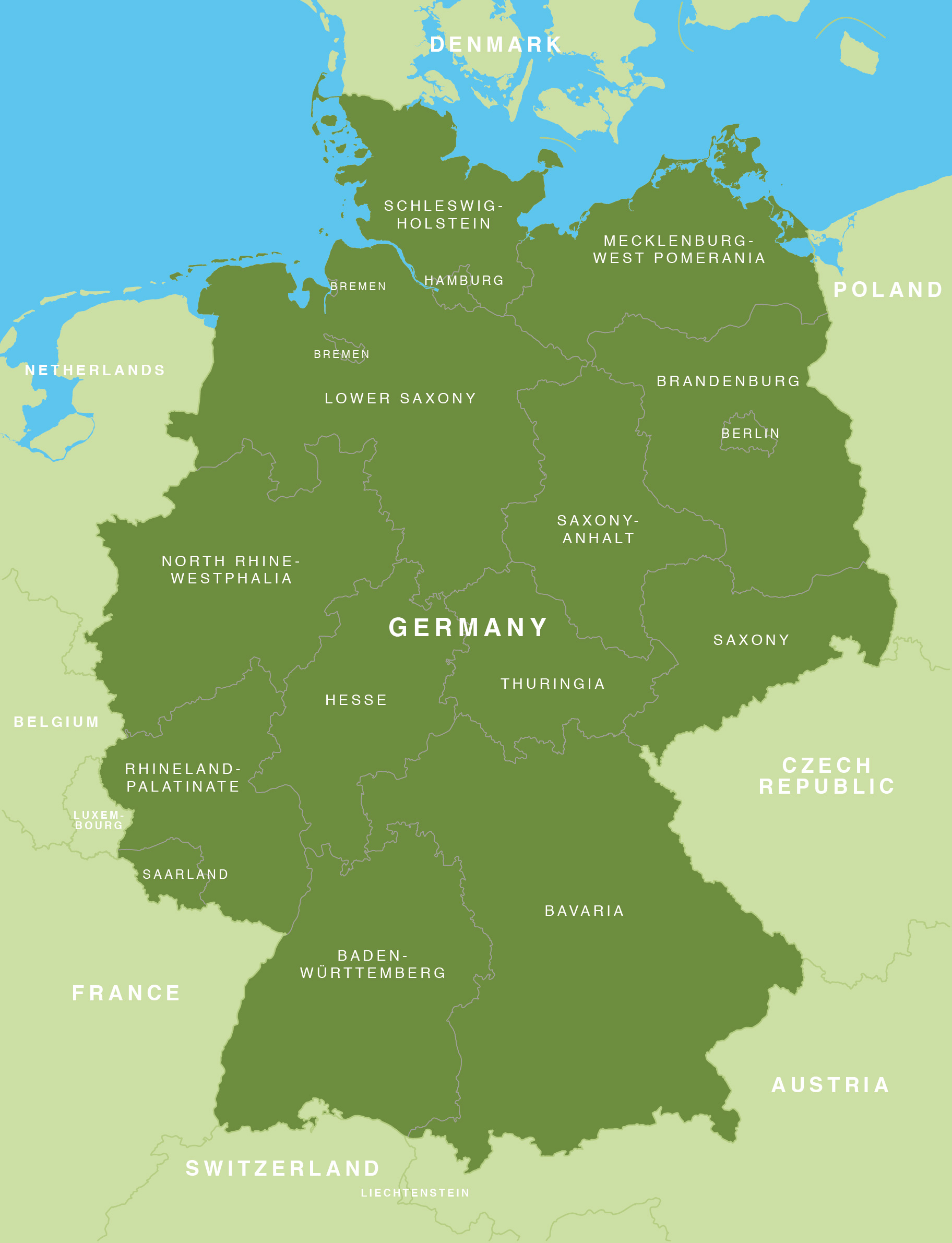 germany states map quiz